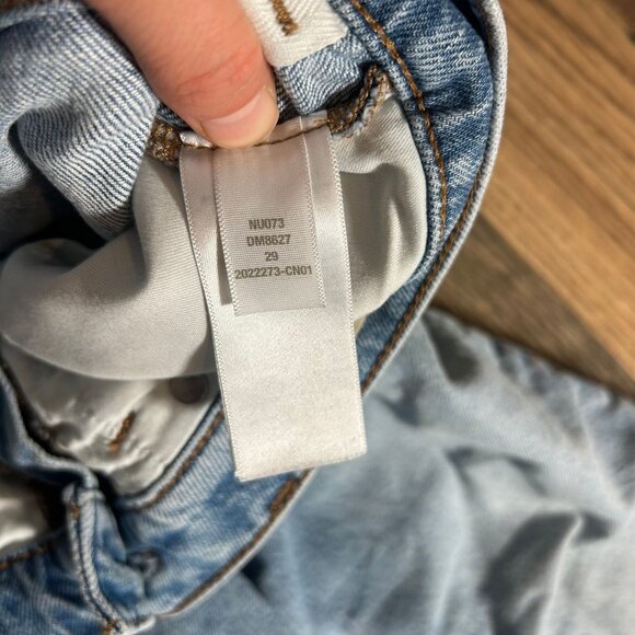 Madewell The Perfect Vintage Jeans Hernando Wash Blue Size 29 NWOT NU073 - Picture 5 of 6